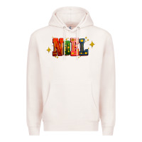 Pale Pink noel Premium Hoodie - AdoDesignShop