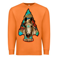 Carrot arrowhead horse Premium Sweatshirt - RanaPortraitStore