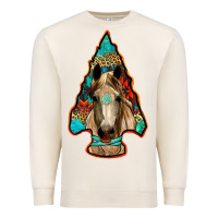 Sandshell arrowhead horse Premium Sweatshirt - RanaPortraitStore