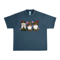 Midnight Navy military gnomes star Urban Heavy Tee - Artiststas