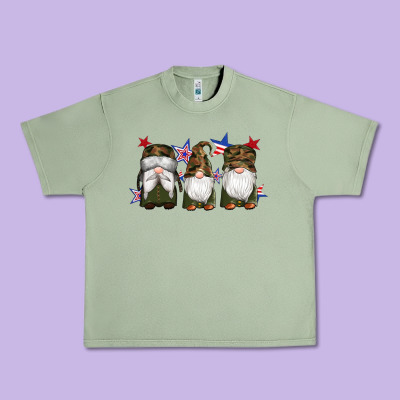 Military Gnomes Star Urban Heavy Tee Designed By Artiststas