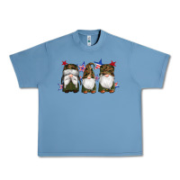 Pebble Blue military gnomes star Urban Heavy Tee - Artiststas
