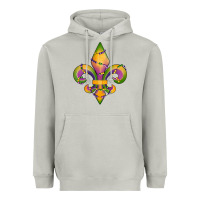 Moon Dust mardi gras fleur de lis Heavyweight Hoodie - RanaPortraitStore