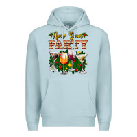 Blue Mist new year party christmas coctail Premium Hoodie - AdoDesignShop