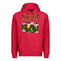 Cardinal new year party christmas coctail Premium Hoodie - AdoDesignShop