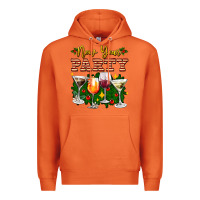 Carrot new year party christmas coctail Premium Hoodie - AdoDesignShop