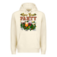 Sandshell new year party christmas coctail Premium Hoodie - AdoDesignShop