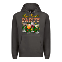 Smoke new year party christmas coctail Premium Hoodie - AdoDesignShop