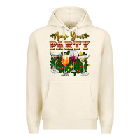 Tofu new year party christmas coctail Premium Hoodie - AdoDesignShop