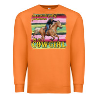 Carrot in a world full of princesses be a cowgirl Premium Sweatshirt - RanaPortraitStore