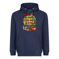 Navy the future of the world is in my classroom Heavyweight Hoodie - texasbilliewilder