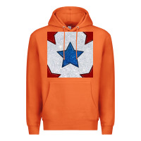 Carrot Glitter 4th Of July Seamless Pattern Premium Hoodie - BundleAndBundleShop