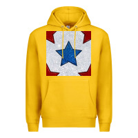 Lemon Glitter 4th Of July Seamless Pattern Premium Hoodie - BundleAndBundleShop