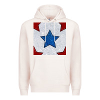 Pale Pink Glitter 4th Of July Seamless Pattern Premium Hoodie - BundleAndBundleShop