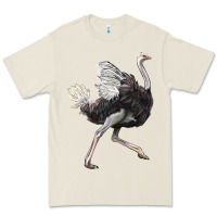 Bone Ostrich Premium Tee - LillyAllenDesigns