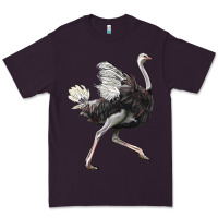 Plum Ostrich Premium Tee - LillyAllenDesigns