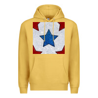 Antique Gold Glitter 4th Of July Seamless Pattern Premium Hoodie - BundleAndBundleShop