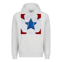 Dove Grey Glitter 4th Of July Seamless Pattern Premium Hoodie - BundleAndBundleShop