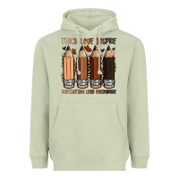 Matcha teach love inspire motivation lead encourage Heavyweight Hoodie - Zillion Design Studio