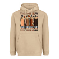 Mushroom teach love inspire motivation lead encourage Heavyweight Hoodie - Zillion Design Studio