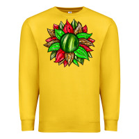 Lemon watermelon sunflower Premium Sweatshirt - Zillion Design Studio