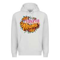 Dove Grey thankful mama Premium Hoodie - JahusDesignShop