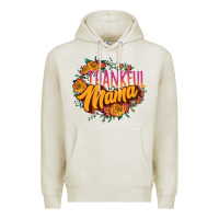 Oatmeal Heather thankful mama Premium Hoodie - JahusDesignShop