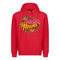 Red thankful mama Premium Hoodie - JahusDesignShop