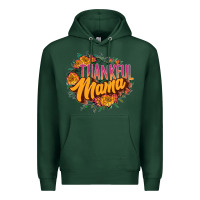 Sports Green thankful mama Premium Hoodie - JahusDesignShop