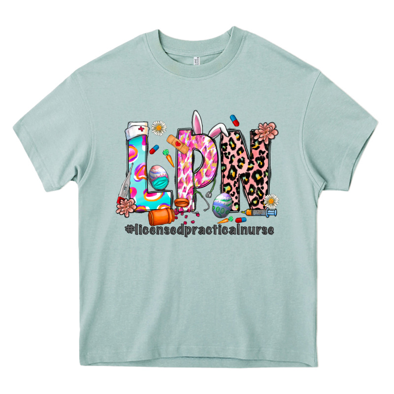 Easter Lpn Heavy Core Tee by CowhideDigitalArt | Teevron