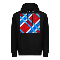 Black Glitter 4th Of July Seamless Pattern Premium Hoodie - BundleAndBundleShop