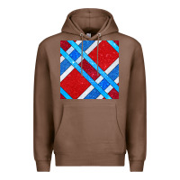 Chestnut Glitter 4th Of July Seamless Pattern Premium Hoodie - BundleAndBundleShop