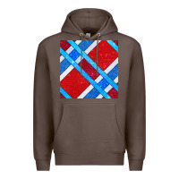 Coffee Glitter 4th Of July Seamless Pattern Premium Hoodie - BundleAndBundleShop