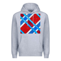 Heather Grey Glitter 4th Of July Seamless Pattern Premium Hoodie - BundleAndBundleShop