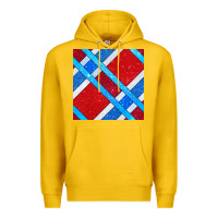 Lemon Glitter 4th Of July Seamless Pattern Premium Hoodie - BundleAndBundleShop