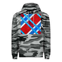 Slate Camo Glitter 4th Of July Seamless Pattern Premium Hoodie - BundleAndBundleShop