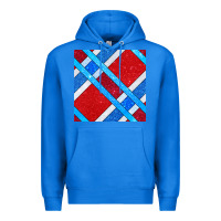True Royal Glitter 4th Of July Seamless Pattern Premium Hoodie - BundleAndBundleShop
