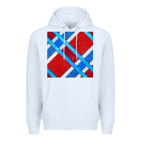 White Glitter 4th Of July Seamless Pattern Premium Hoodie - BundleAndBundleShop