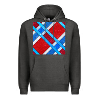 Charcoal Heather Glitter 4th Of July Seamless Pattern Premium Hoodie - BundleAndBundleShop