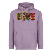 Lavender love africa map Heavyweight Hoodie - Zillion Design Studio