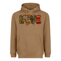 Toasted Coconut love africa map Heavyweight Hoodie - Zillion Design Studio