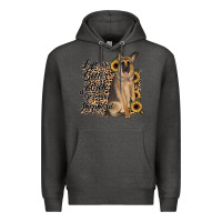 Charcoal Heather Life is better with a German Shepherd Premium Hoodie - JahusDesignShop