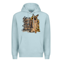 Blue Mist Life is better with a German Shepherd Premium Hoodie - JahusDesignShop