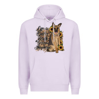 Lilac Life is better with a German Shepherd Premium Hoodie - JahusDesignShop