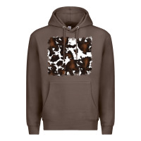Coffee cowhide Premium Hoodie - RanaPortraitStore