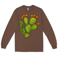 Chestnut cactus Long Sleeve Tee - BarkalooDesign
