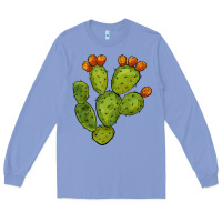 Colony Blue cactus Long Sleeve Tee - BarkalooDesign