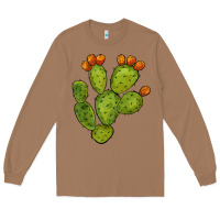 Toasted Coconut cactus Long Sleeve Tee - BarkalooDesign