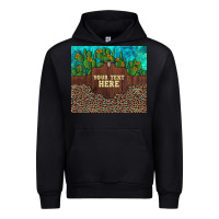 Black preview custom cactus and sunflowers leopard turquoise Urban Hoodie - Artiststas