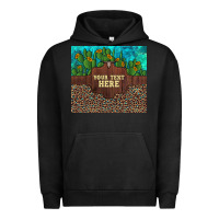 Pigment Black preview custom cactus and sunflowers leopard turquoise Urban Hoodie - Artiststas